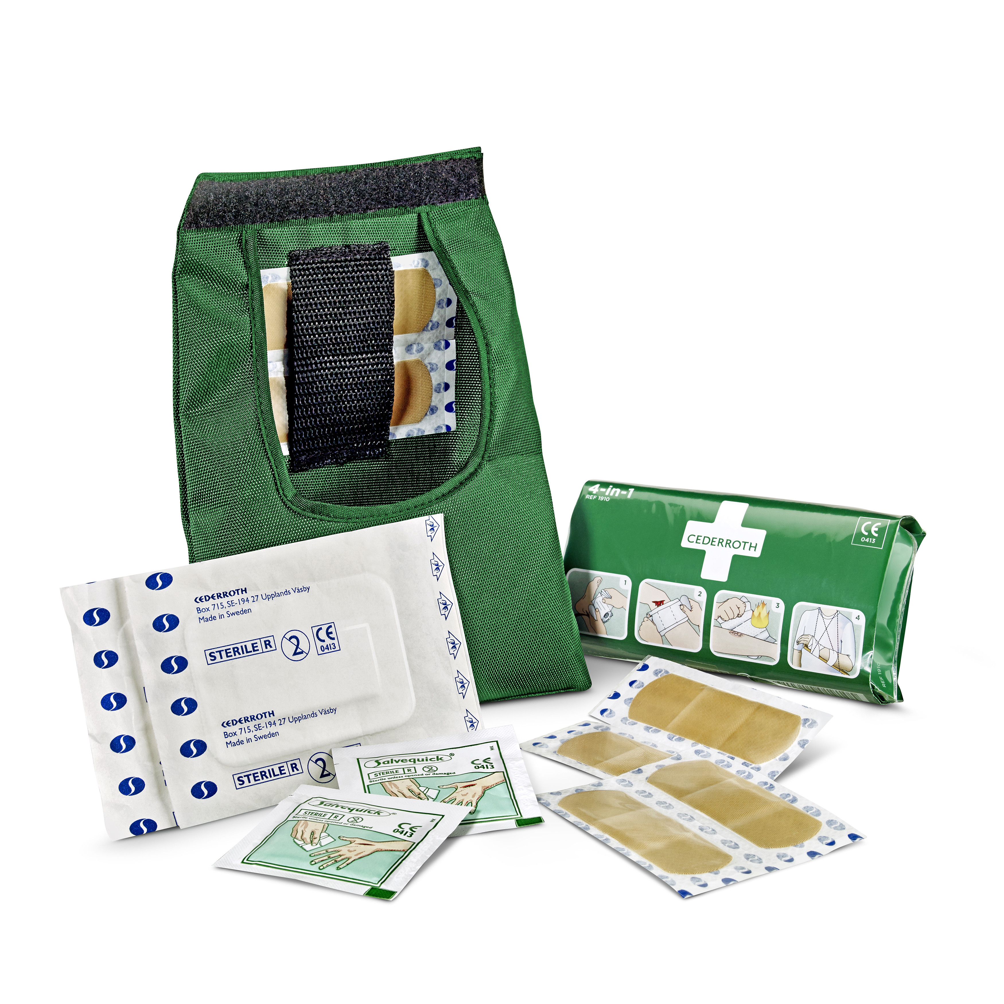 Κιτ Πρώτων Βοηθειών Cederroth First Aid Kit Small ανοικτό